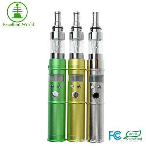 K201 LCD Battery, Electronic Cigarette Glass Tank, Variable Voltage Ecig